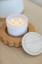Sand  Fog Scented Candle - Eucalyptus Lavender - Additional Scents And Sizes - 100 Cotton Lead-Free Wick - Luxury Air Freshening