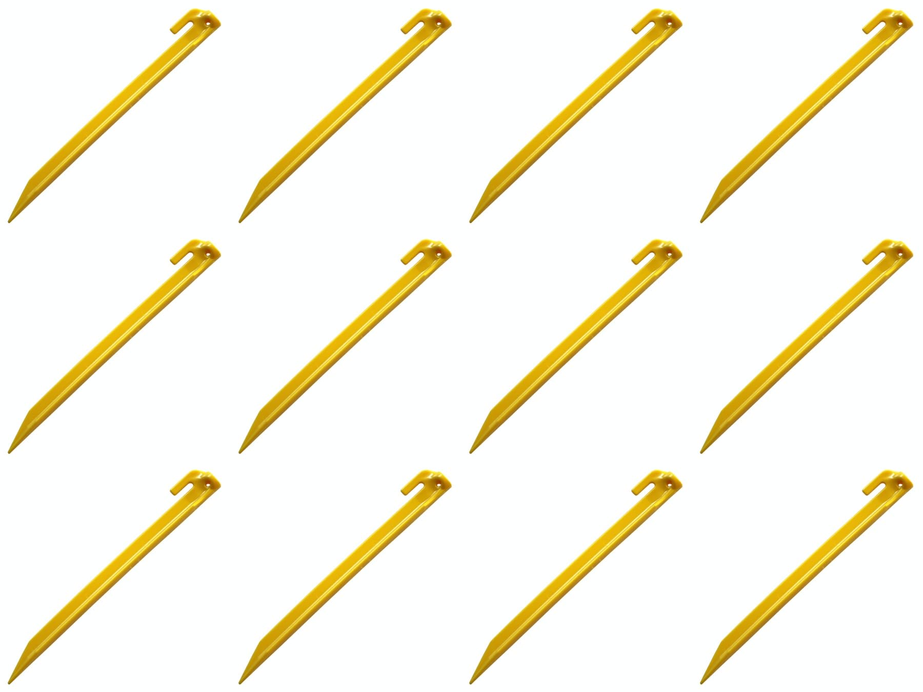 Coghlans Ltd. Abs Tent Peg 12 Inches 2 Packs Of 6 Pack
