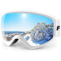 findway Kids Ski Goggles for Boys Girls Youth-OTG Anti-Fog Over Glasses Kids Snow/Snowboard Goggles
