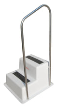 Taylor Made Products Stepsafe Double Dock Step Handrail Attachment, 19.5'' W X 49'' H, Includes Rail Only, Aluminum Construction