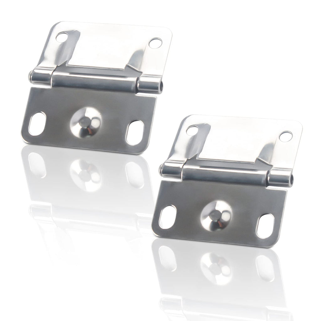 Cooler Stainless Steel Hinges With Screws Set Replacement -Compatible With Coleman Camping Ice Chest Coolers Accessories 5235 62