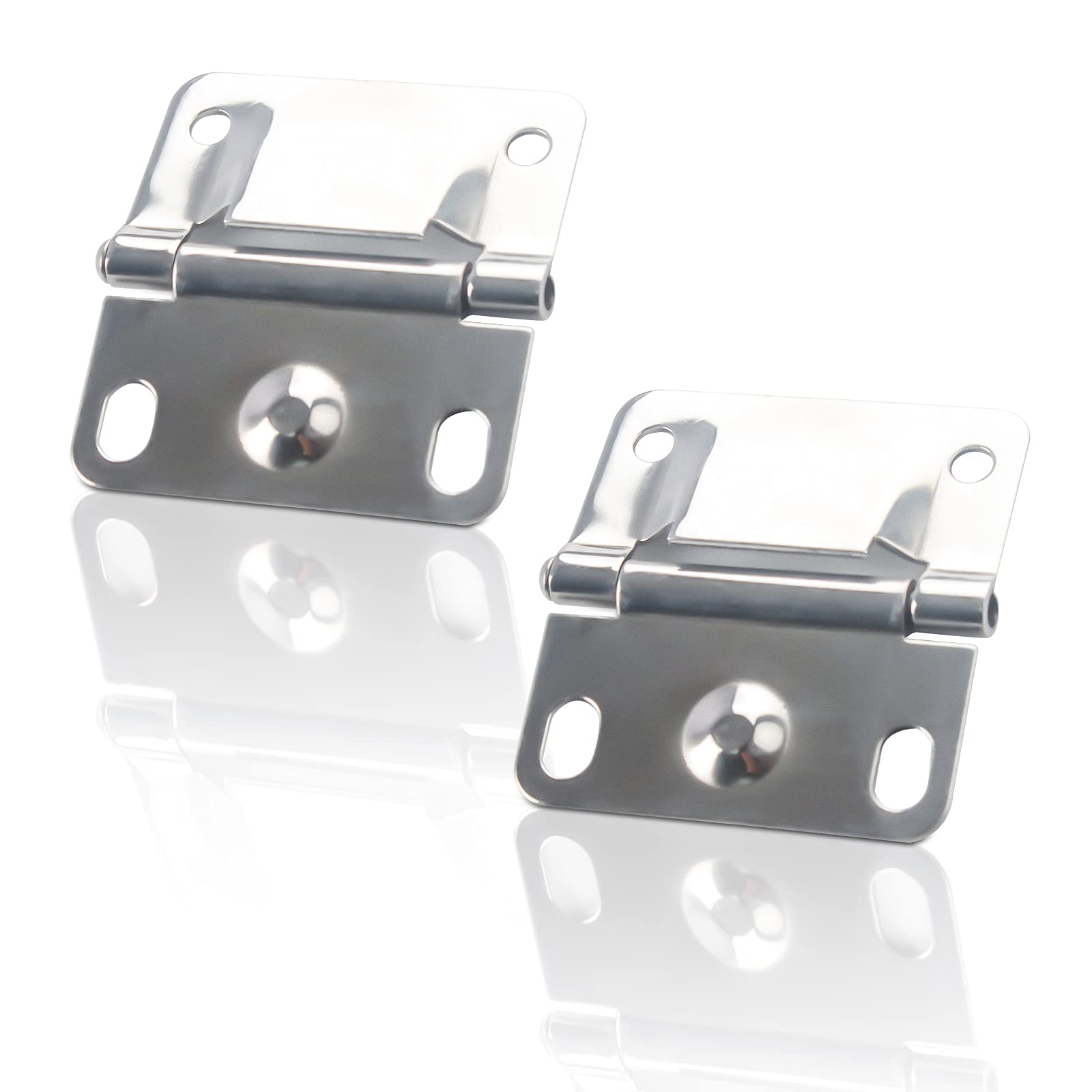 Cooler Stainless Steel Hinges With Screws Set Replacement -Compatible With Coleman Camping Ice Chest Coolers Accessories 5235 62