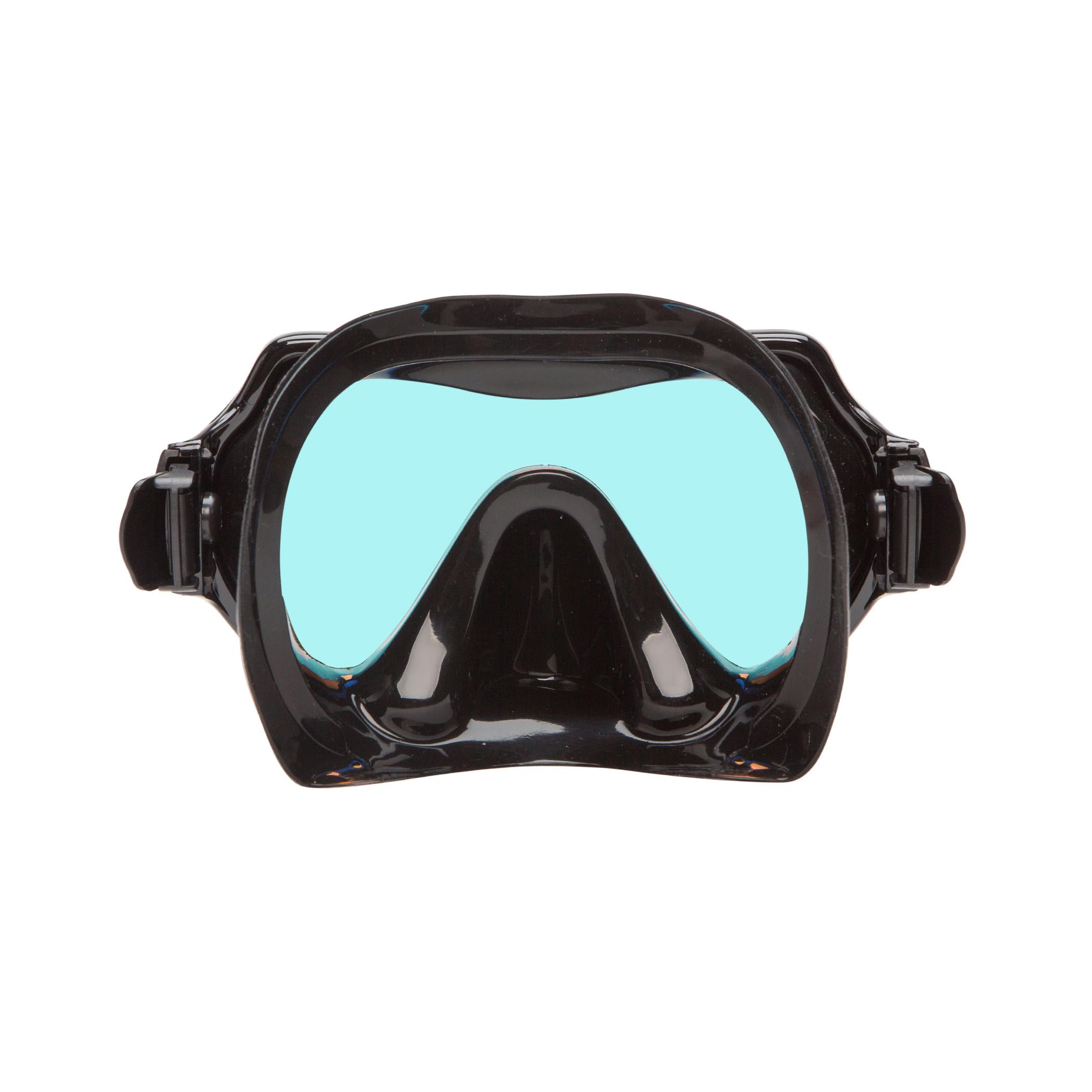Oceanways Superview-Hd Mask - Black Silicone