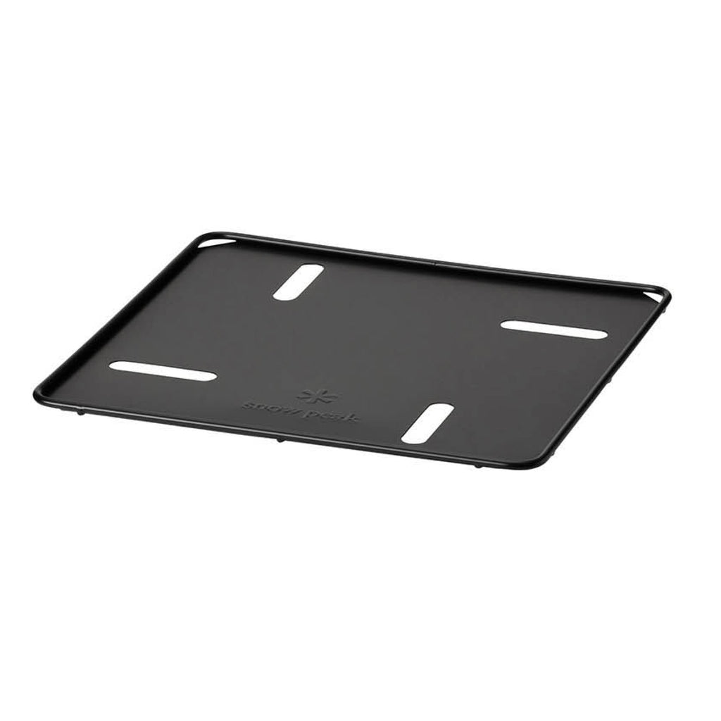 Snow Peak Fireplace Base Plate - Heat Protection - Stable & Lightweight - Steel - 4.2 Lbs - Large