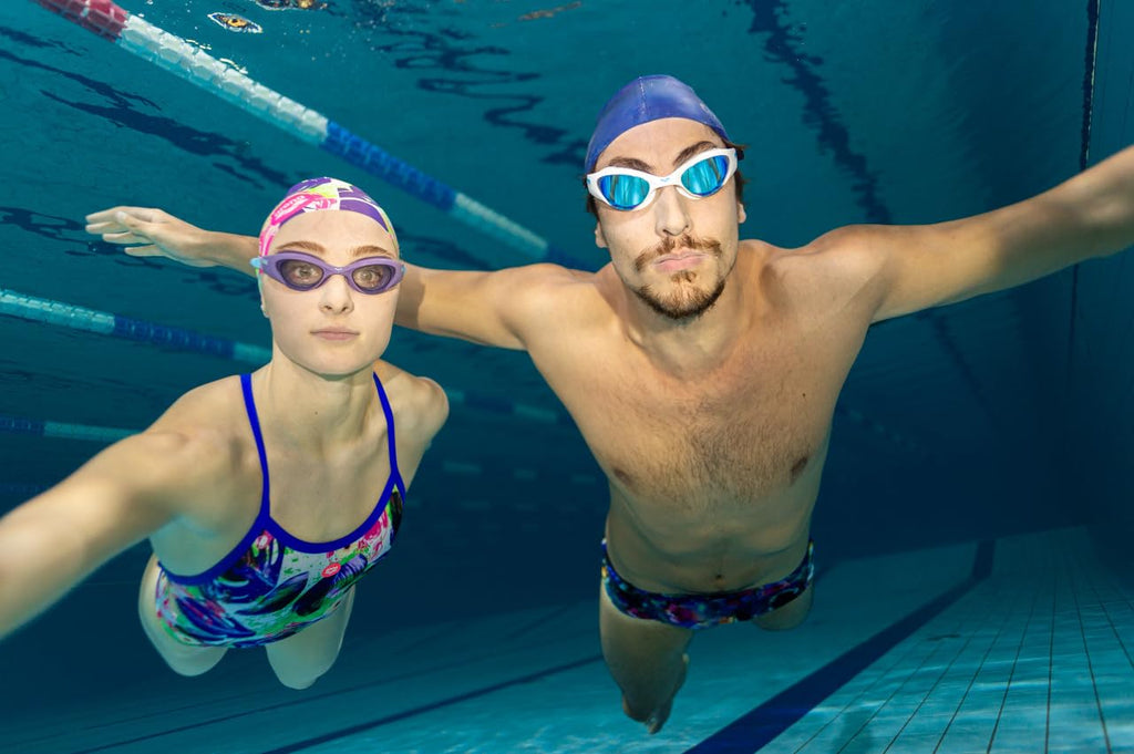 Arena The One Swim Goggles For Youth And Adults Mirror Lens, Bluewhiteblack