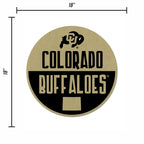 Rico Industries Ncaa Colorado Buffaloes Classic Shape Cut Pennant - Home And Living Room D  Cor - Soft Felt Ez To Hang