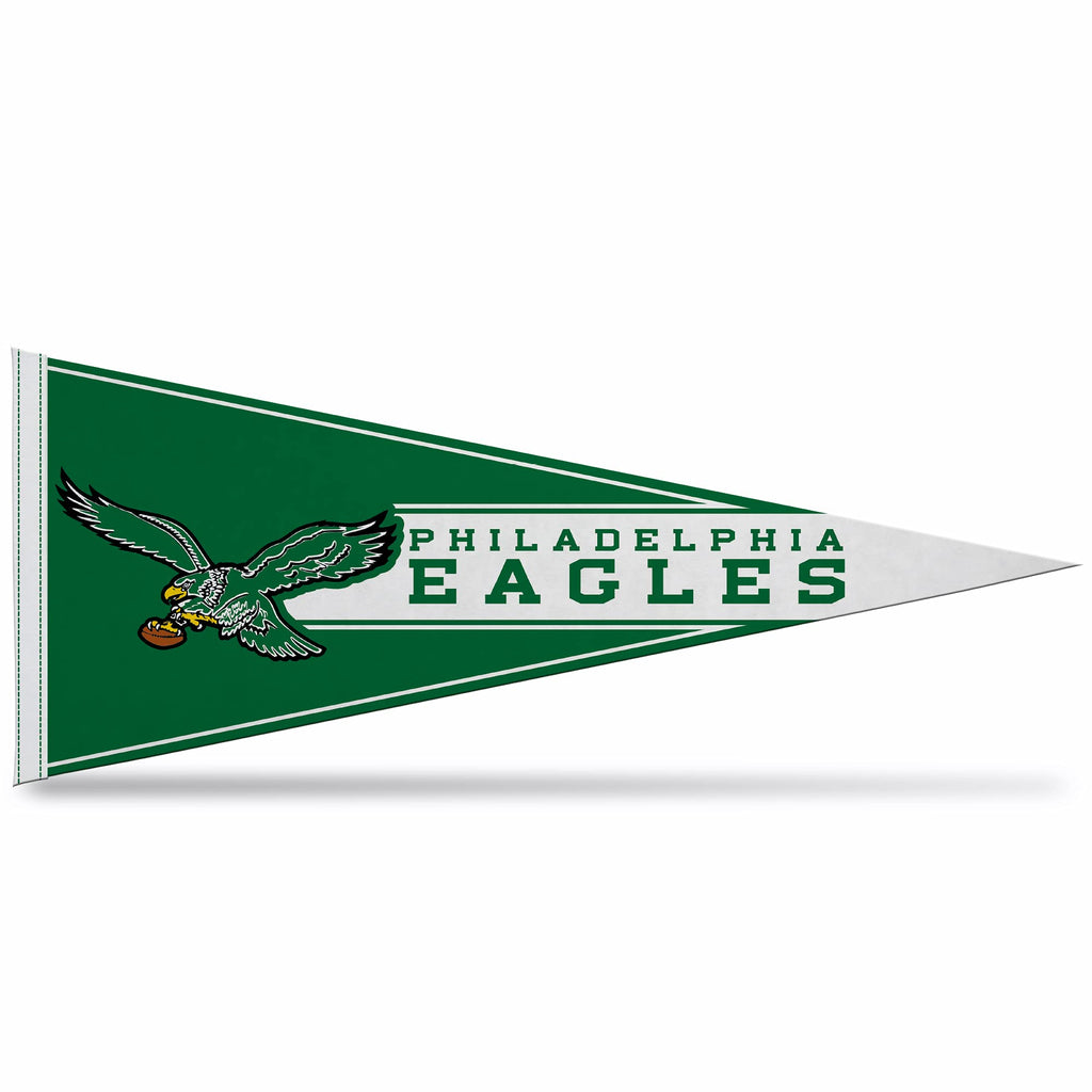 Rico Industries Nfl Football Philadelphia Eagles Retro 12'' X 30'' Felt Wall D  Cor Pennant - Great For Home/Bed Room/Man Cave D