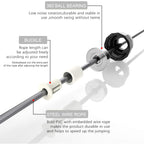 Redify Jump Rope,Jump Ropes For Fitness For Women Men And Kids,Speed Jumping Rope For Workout With Ball Bearings,Adjustable Skip