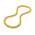 MERISHOPP Silent WaistTraining Hoop Cushioned Exercise Waist Hoop Flexible Spring Structure Springy, Yellow, 2.9LB Beginner