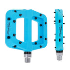 Fooker Mtb Pedals Mountain Bike Pedals 3 Bearing Non-Slip Lightweight Nylon Fiber Bicycle Platform Pedals For Bmx Mtb 916