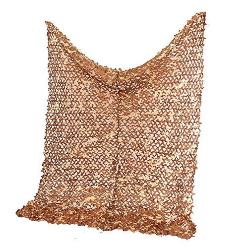 Loogu Camouflage Net For Photography Background Decoration Hunting Blinds (Desert Camo, 15X6M=5X197Ft)