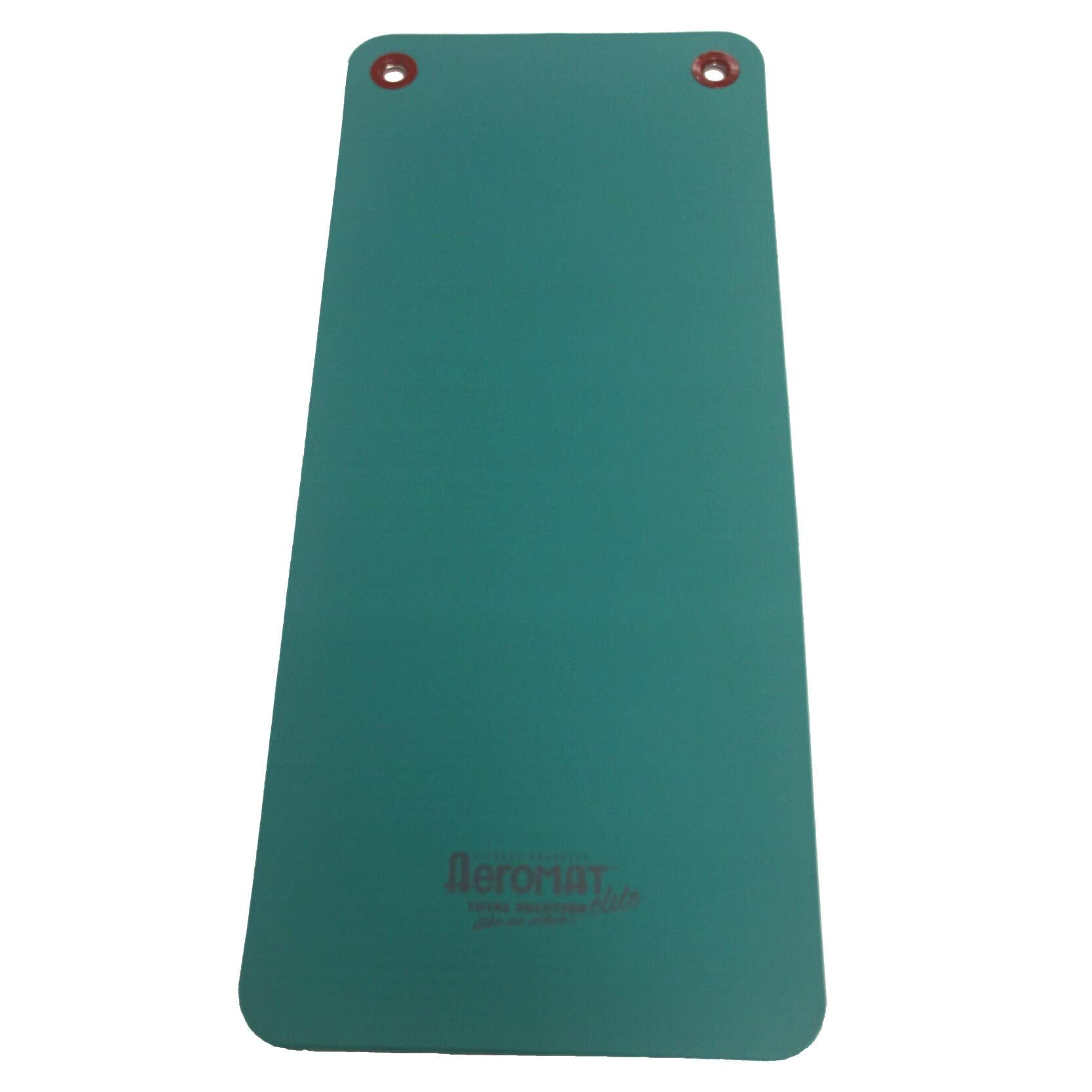 Aeromat Elite Workout Mat With Eyelets, Green, 1/2X20X48-Inch