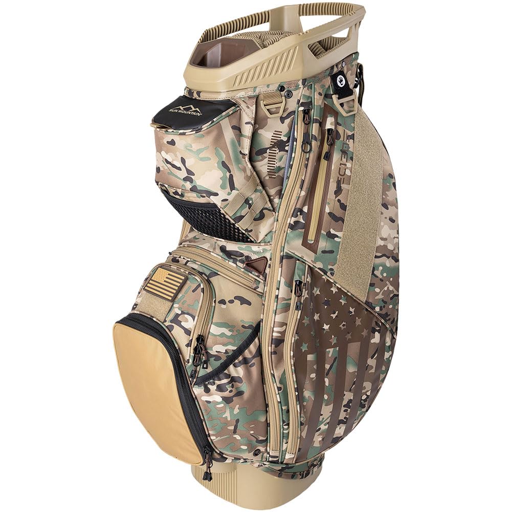 Sun Mountain 2024 C-130 Special Edition Golf Cart Bag Camo