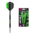 Target Darts Vapor 8 Black Green 22G 80% Tungsten Swiss Point Steel Tip Darts Set, Green/Black