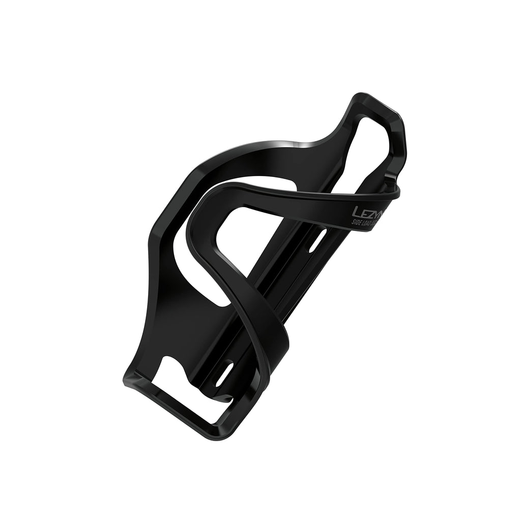Lezyne Flow Sl | Bike Water Bottle Cage, Composite, Left, Black, 48G, Road, Mountain, Gravel Cycling Water Holder