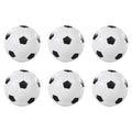 Barrington Foosball Replacement Balls, Set of 6, 36mm Black and White Soccer Pattern, Durable Table Soccer Accessories
