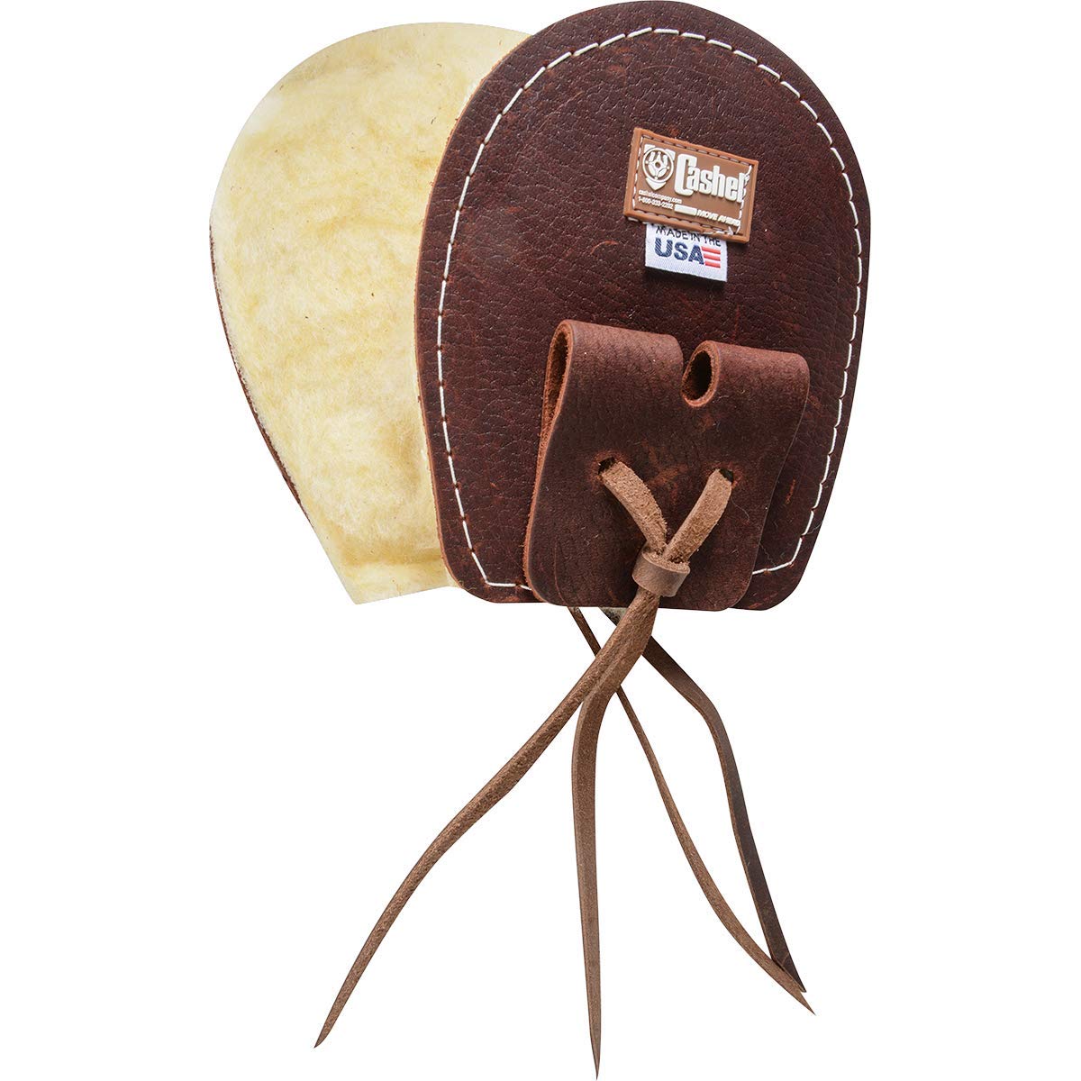 Cashel Ring Master Cinch Protector With Fleece Lining, Brown