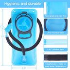 2L Hydration Bladder 2 Liter 70Oz Water Bladder Reservoir Leak Proof Water Storage Bladder Bag With Insulated Tube, Hydration Pa