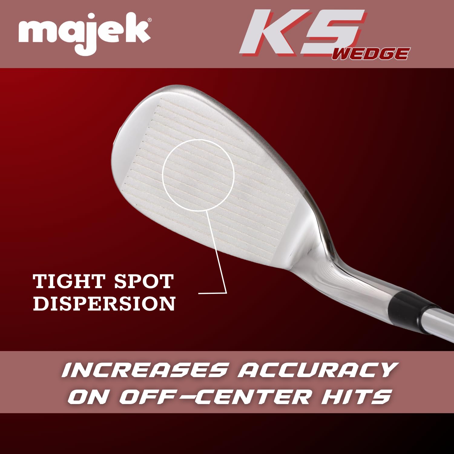 Majek Golf Senior Mens Lob Wedge (Lw) 60? Right Handed Senior Flex Steel Shaft