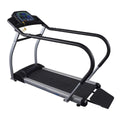 Body Solid (T50) Endurance Cardio Walking Treadmill - Adjustable Speed, Full-Length Handrails, Wide Ramp, Heart Rate Monitor, Le