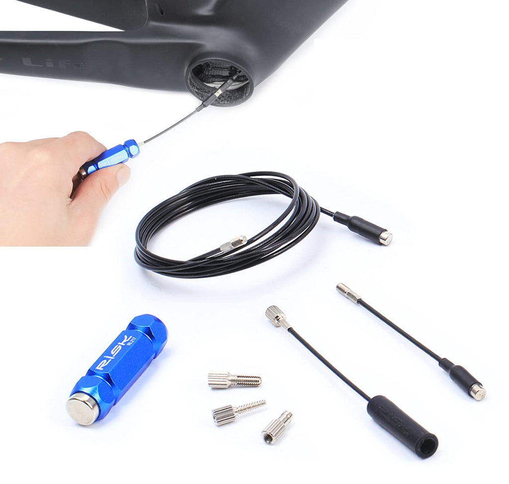 Coonium Bike Internal Cable Routing Tool Kit Compatible With 4-5.5Mm Cable Housing, Hydraulic Hose And Di2 E-Tube