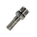 Boat Fuel Vent 5/8 Inch Gas Tank Vent Flush Mount with Gasket Marine Grade 316 Stainless Steel With 2 Air Holes