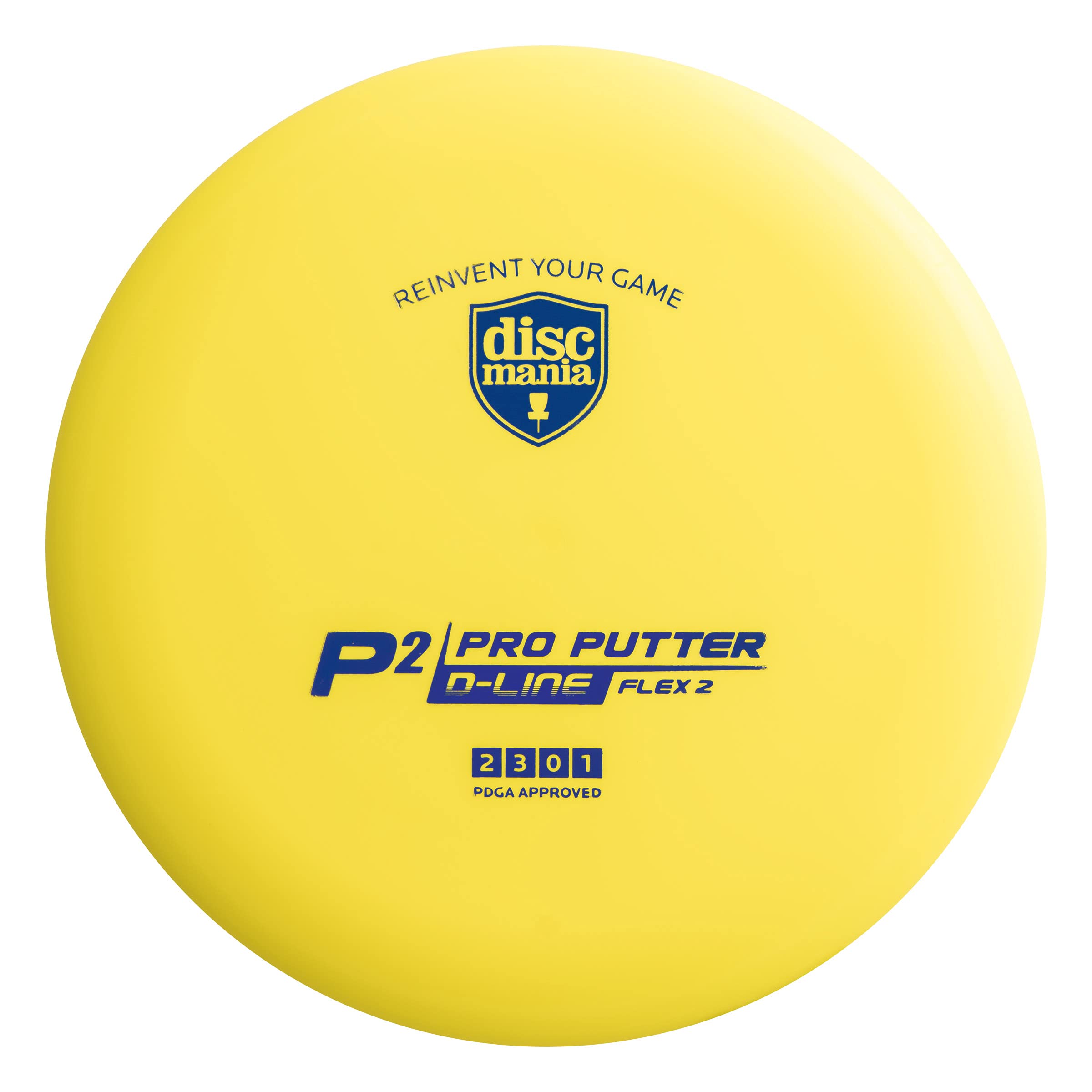 Discmania D-Line P2 Flex 2 Disc Golf Putter 173-176G (Colors May Vary)
