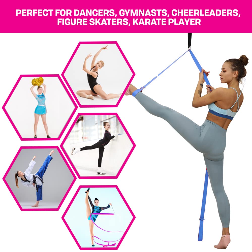 Ttolbi Door Leg Stretcher: Stretching With Leg Flexibility Trainer, Dance Equipment : Splits Trainer Bands For Stretching In Bal