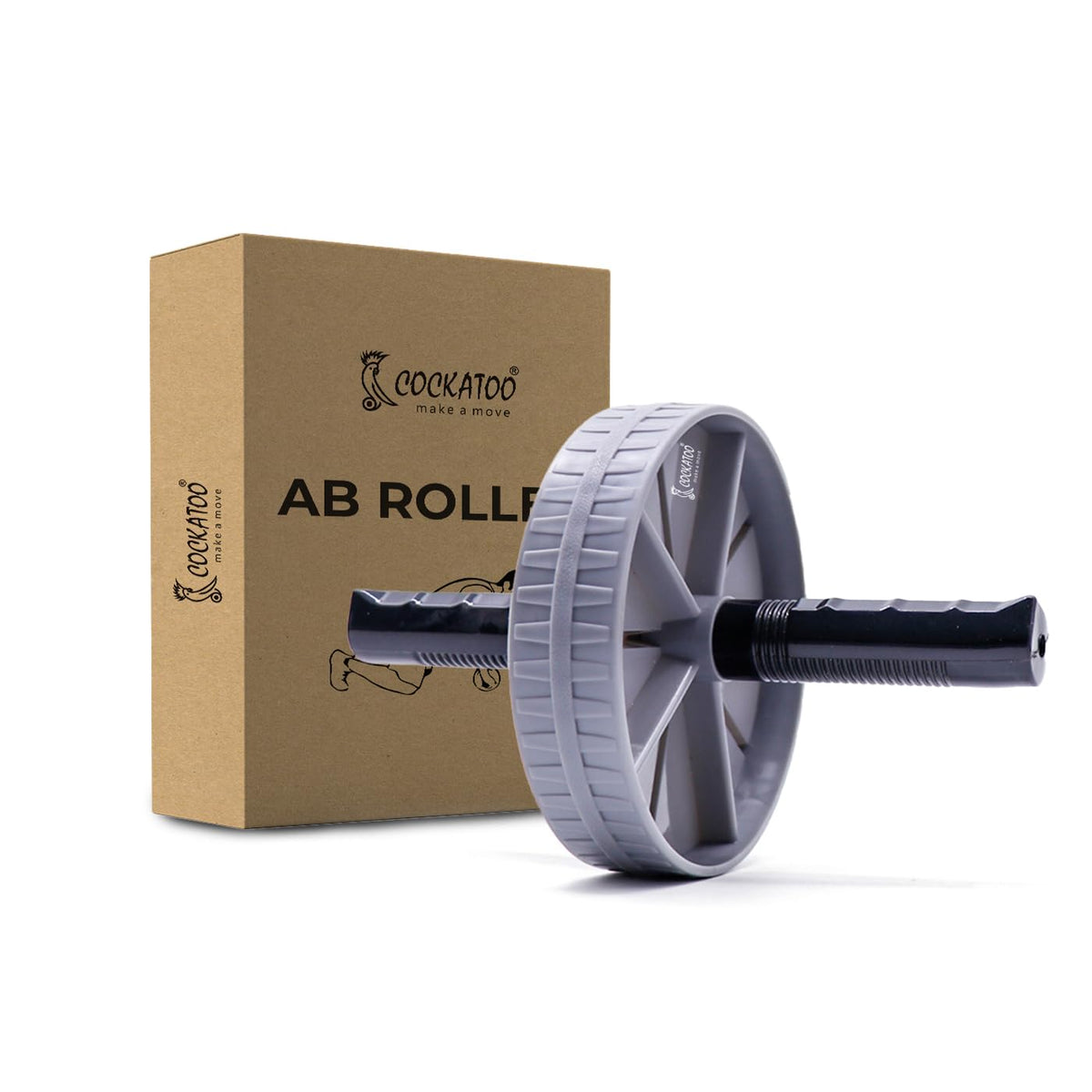 Cockatoo ECOPLUS Ab Roller for Home Gym: Compact and Versatile Core Training Equipment