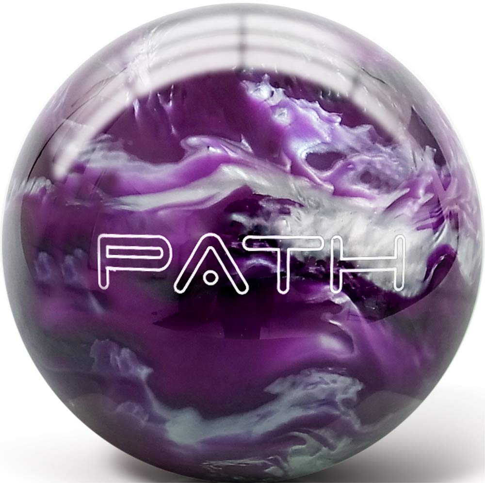 Pyramid Path Bowling Ball (Purple/Black/White, 10 Lb)