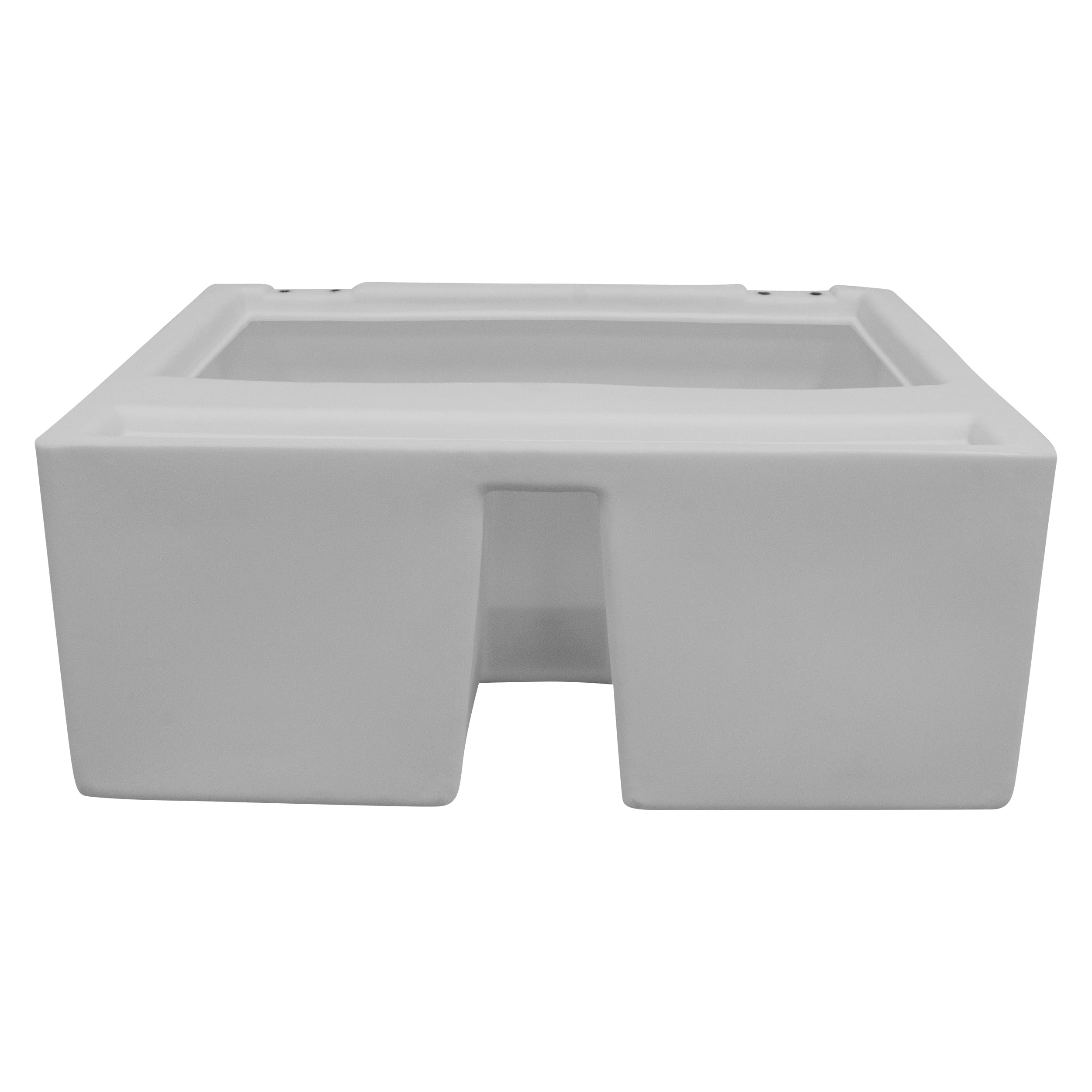 Wise 8Wd95-1B-204 Deluxe Series 27'' Pontoon Bench Seat Base Only (Cushion #8Wd95 Required To Complete), White