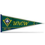 Rico Industries Ncaa North Carolina-Wilmington Seahawks Classic 12'' X 30'' Felt Wall D  Cor Pennant - Great For Home/Bed Room/M