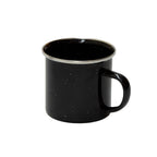 Stansport Enamel Percolator Coffee Pot & 4 Mug Set - Black
