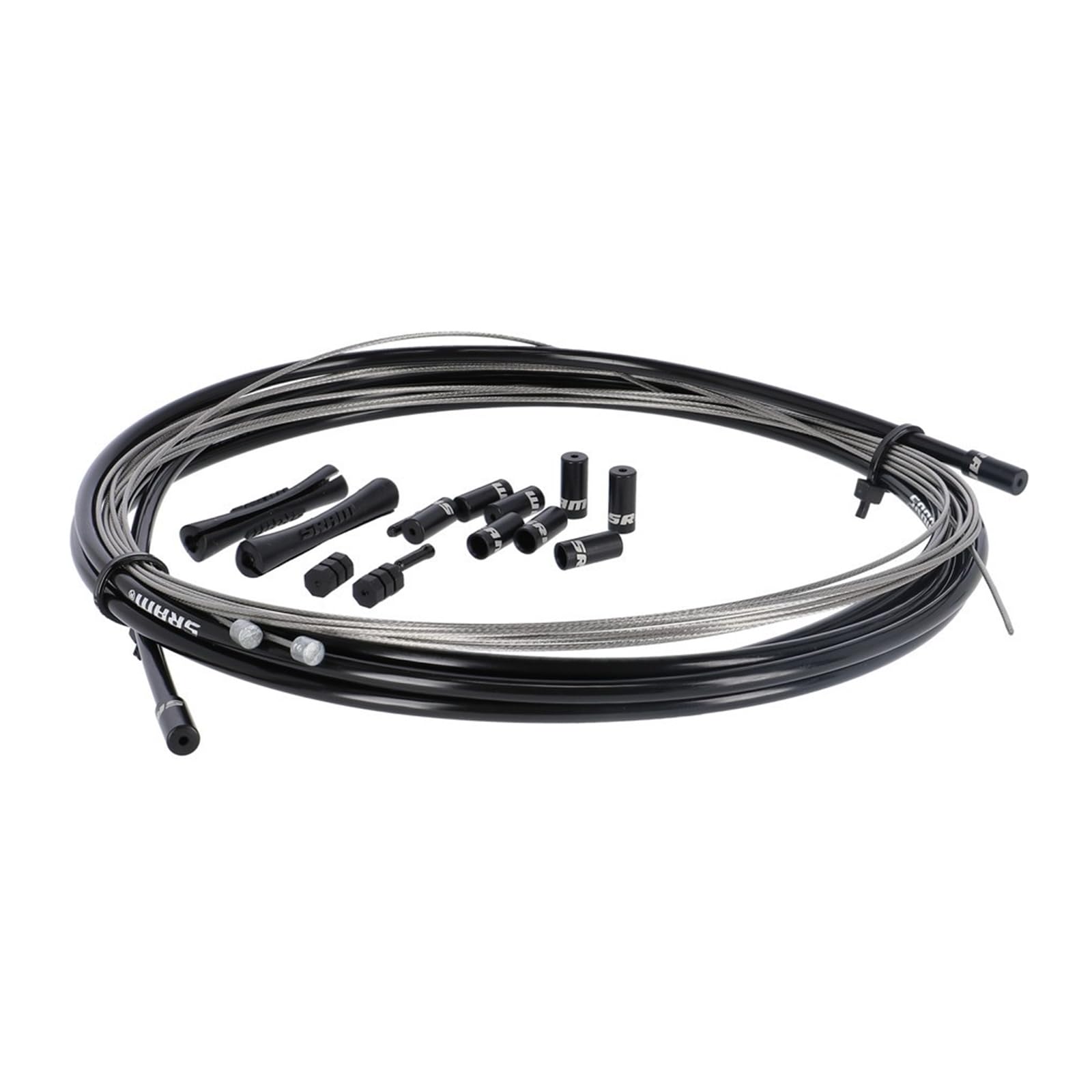 SRAM Stainless Steel Bike Shift Cable & Housing Kit - Reinforced 4mm MTB/Ro