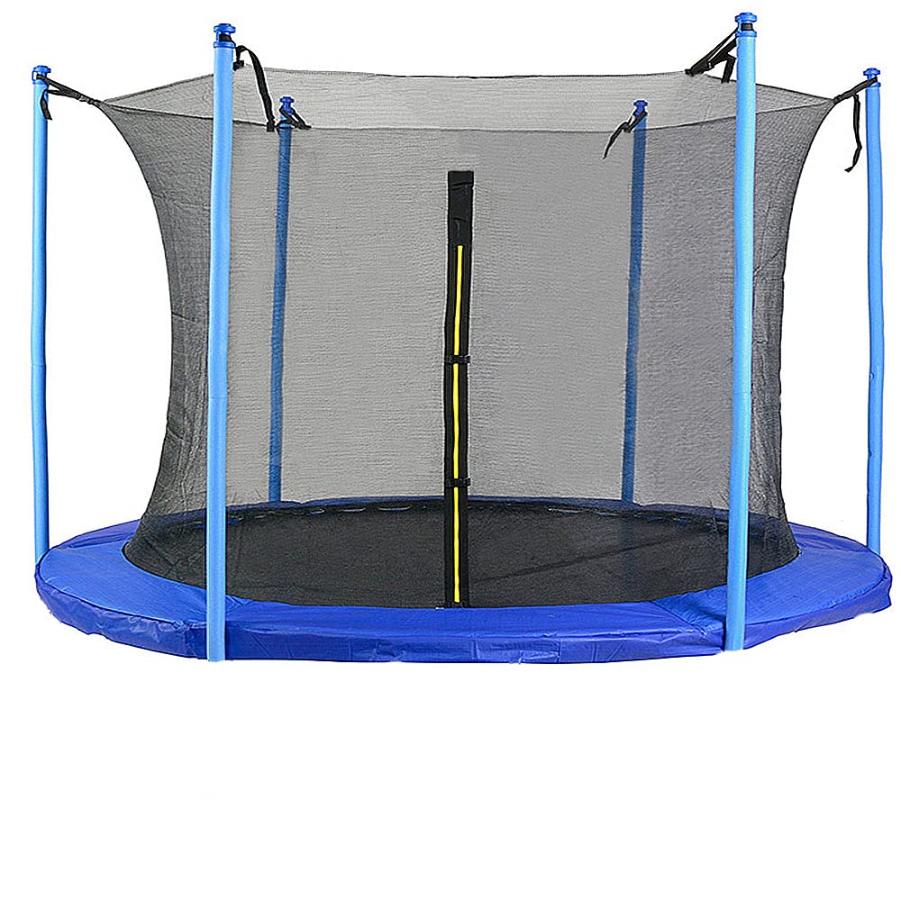 Zoyemone 14FT Trampoline Replacement Safety Net for Round Frame Trampoline Breathable and Weather-Resistant Trampoline Enclosure
