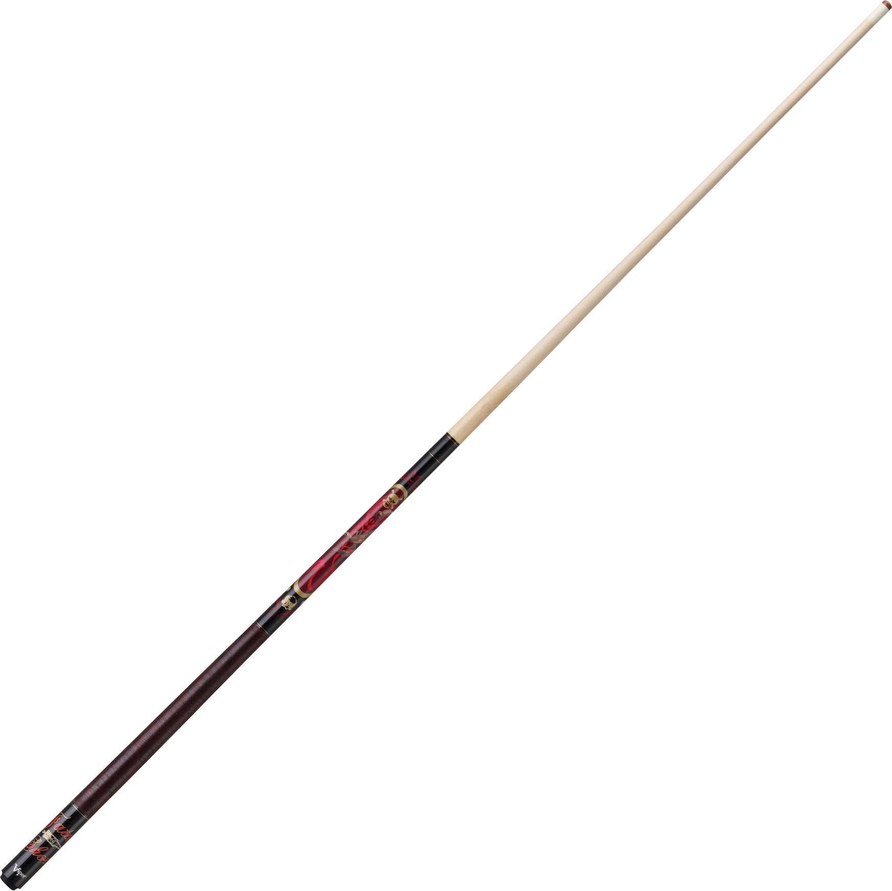 Viper By Gld Products Underground 58'' 2-Piece Billiard/Pool Cue, Fatal Shot, 21 Ounce,Red,50-0652-21