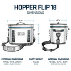 YETI Hopper Flip 18 Portable Soft Cooler, Ultramarine Violet