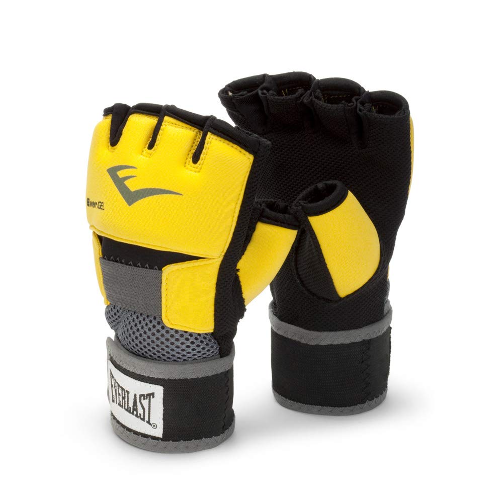 Everlast Evergel Hand Wraps (Yellow, Large)