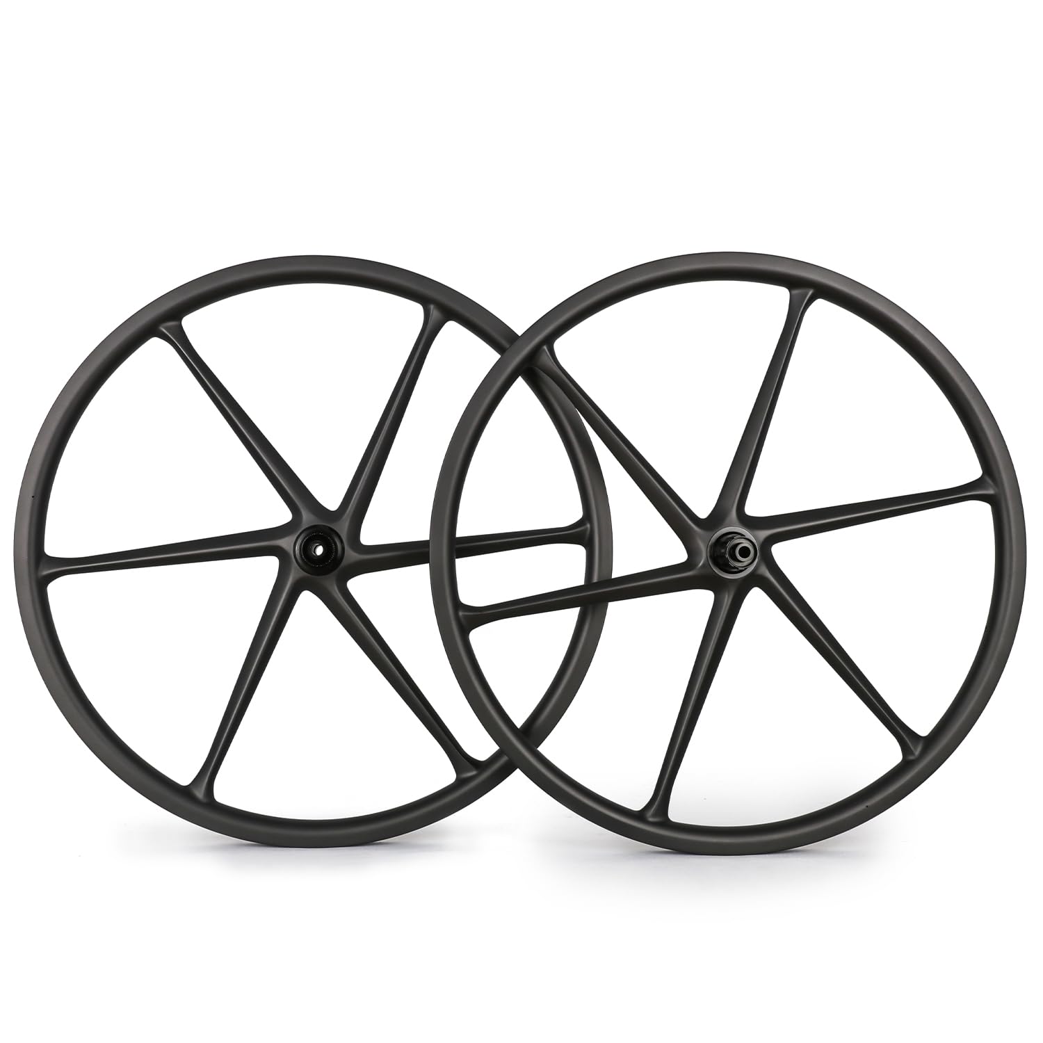 ICAN Vortex 6S Carbon Gravel Bike Wheelset Hook-Less Tubeless (Road HG Freehub)