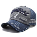Alexvyan Blue Cotton Men Sun Visor Cap  Baseball Adjustable Sport Summer Cap For Golf Tennis Cricket Cycling Running Gym  Sun 