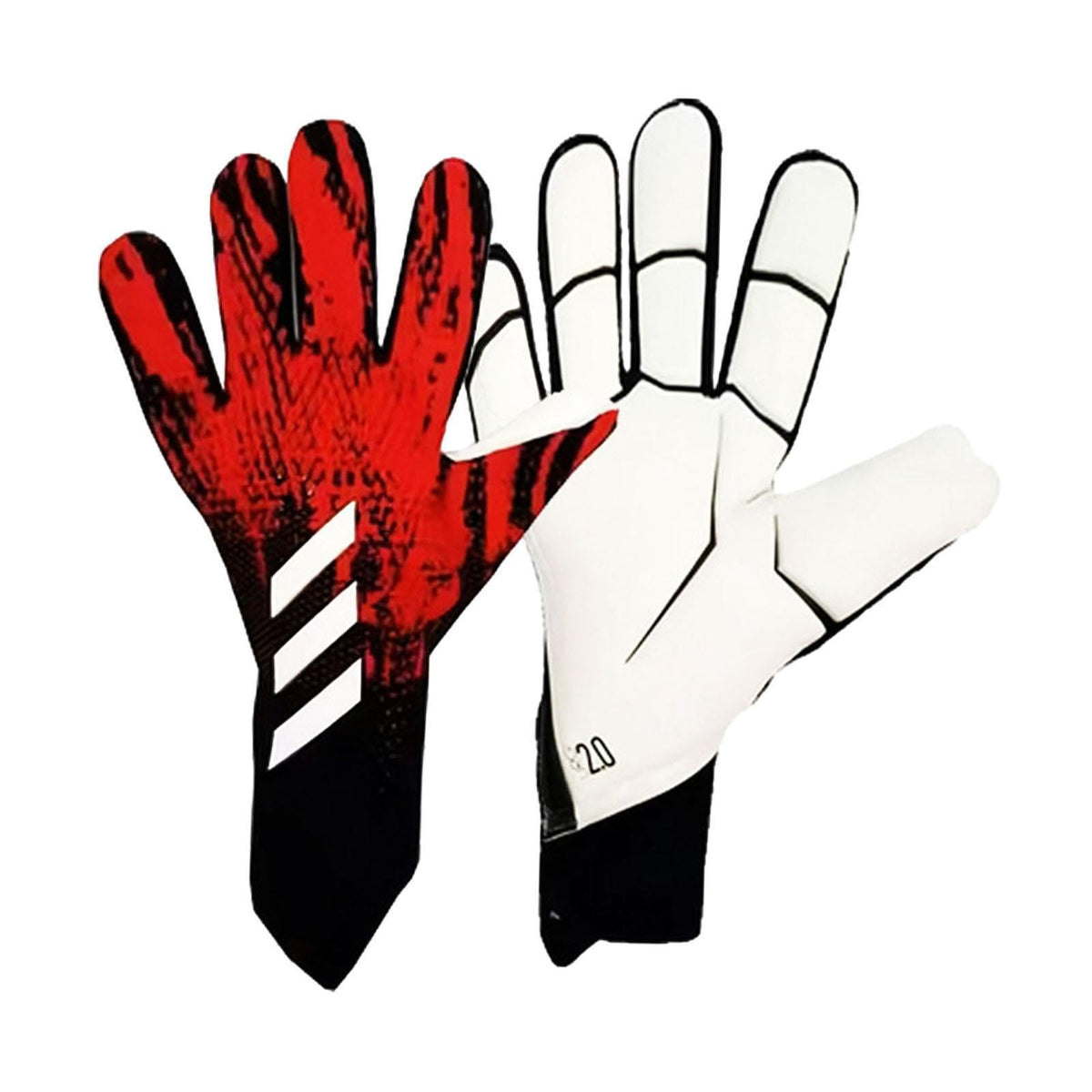 Merishopp Goalkeeper Gloves Non Slip Hand Protector For Teens Children Sports Supplies Size 6| Sports Equipment | Outdoor Sports