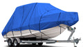 Budge B-620-X8 Blue 24-26 Long (Beam Width up to 106) 600 Denier Waterproof Breathable Hard/T-Top Boat Cover