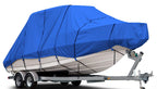 Budge B-620-X8 Blue 24-26 Long (Beam Width up to 106) 600 Denier Waterproof Breathable Hard/T-Top Boat Cover