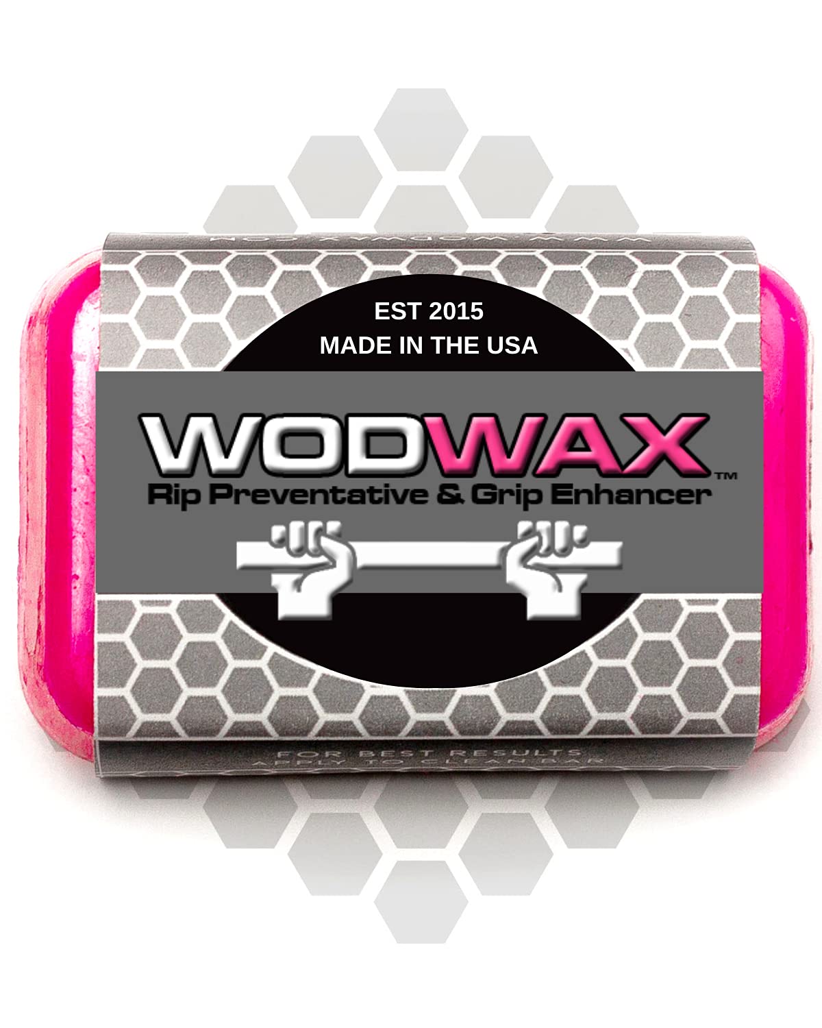 Wodwax 60G Bar - The Original Pull Up Bar Wax For Better Grip