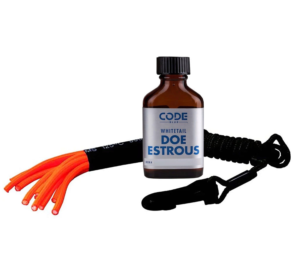 Code Blue Scent Drag With Doe Estrous (1-Ounce), Choose Scent,Orange