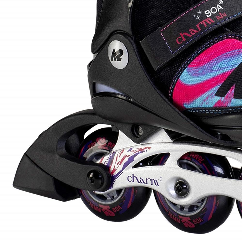 K2 Skate Charm BOA ALU, Purple_Swirl, 4-8