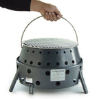Volcano Grills 3-Fuel Portable Camping Stove/Fire Pit, Charcoal, Collapses Down To 5 Inches; For Convenient Portability And Stor