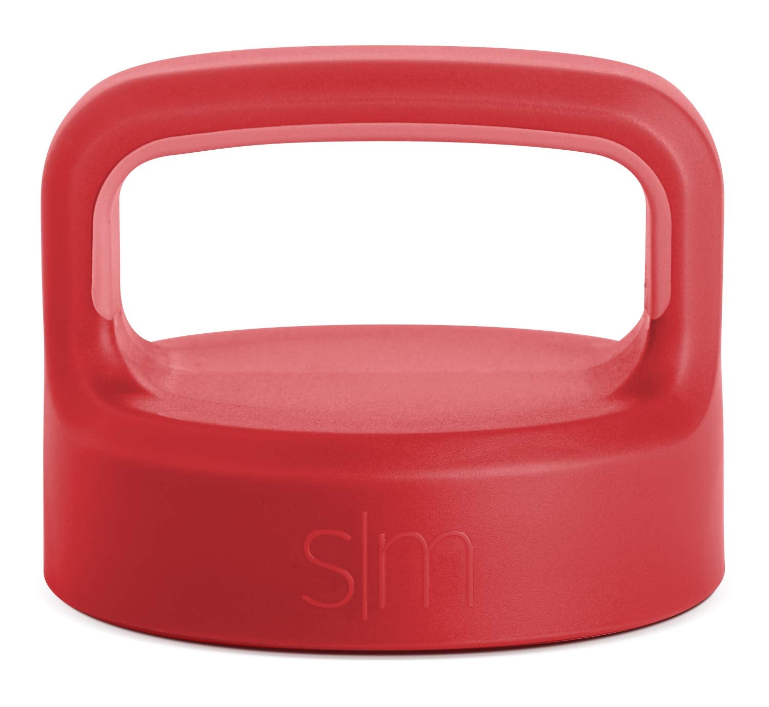 Simple Modern Wide Mouth Lid Leak Proof Straw Chug Handle Flip Fits Summit Water Bottles And Hydro Flask, Cherry