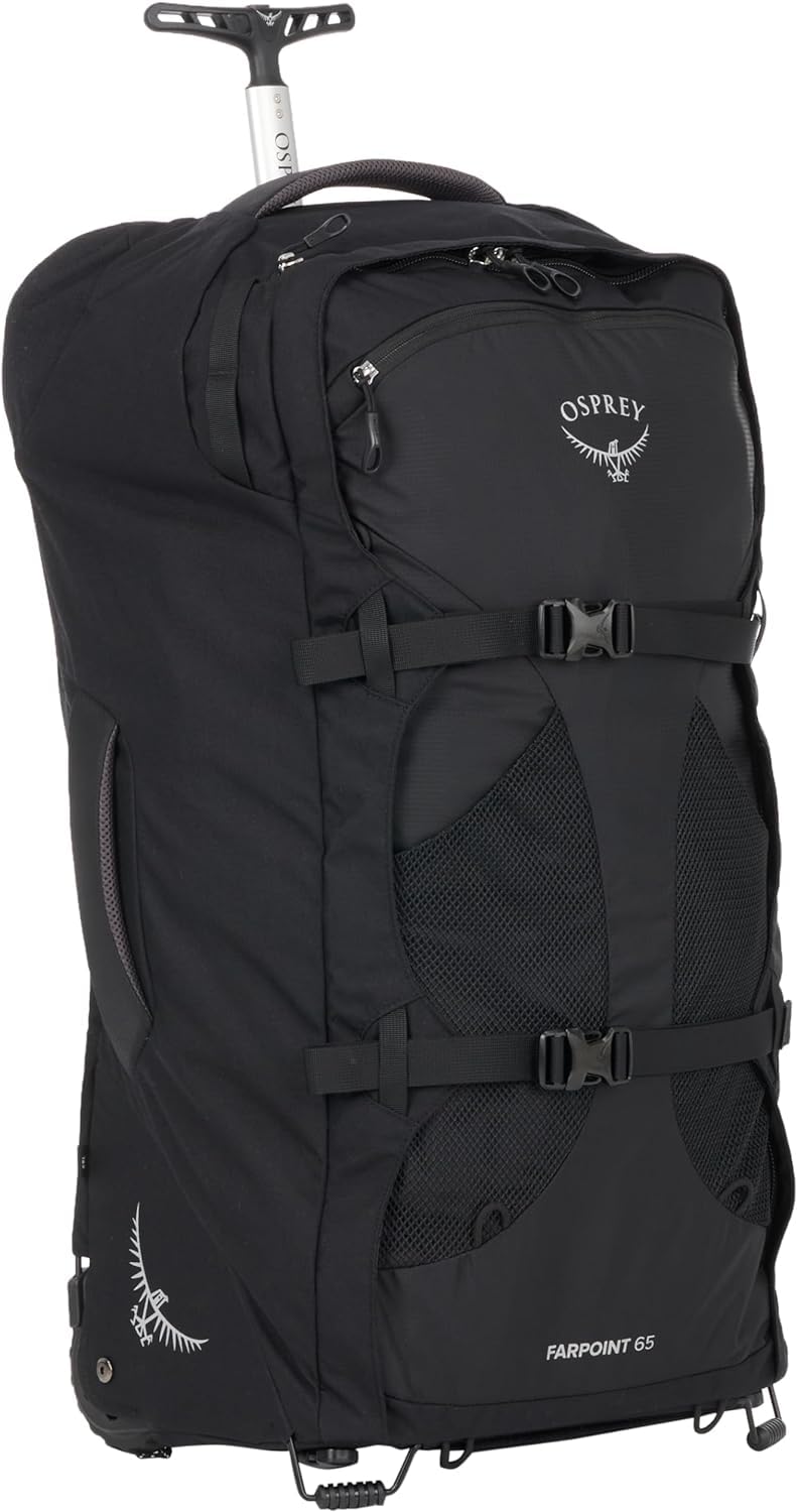 Osprey Farpoint Mens Wheeled Travel Pack 65L, Black, One Size