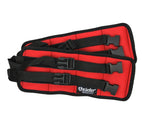Kiefer Ankle/Wrist Weights, 1-Pair 2.5 Pounds Each, Red (811400-5)